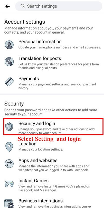 How to change password on Facebook 4
