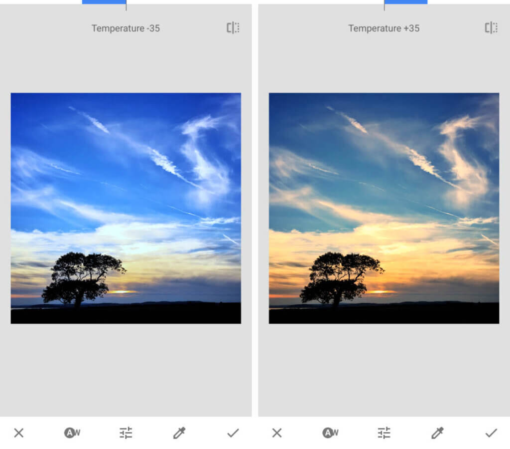 how to edit photos on Snapseed