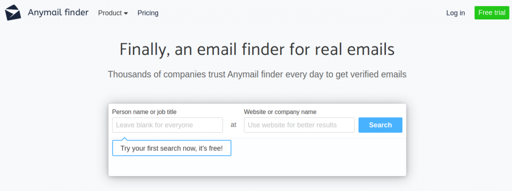 email address finder tool anymail finder

