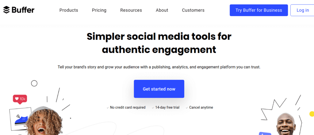 buffer social media tools