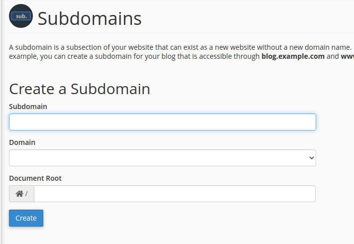 subdomains for seo submit