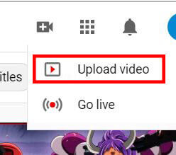 Upload video (How to upload a video on Youtube)
