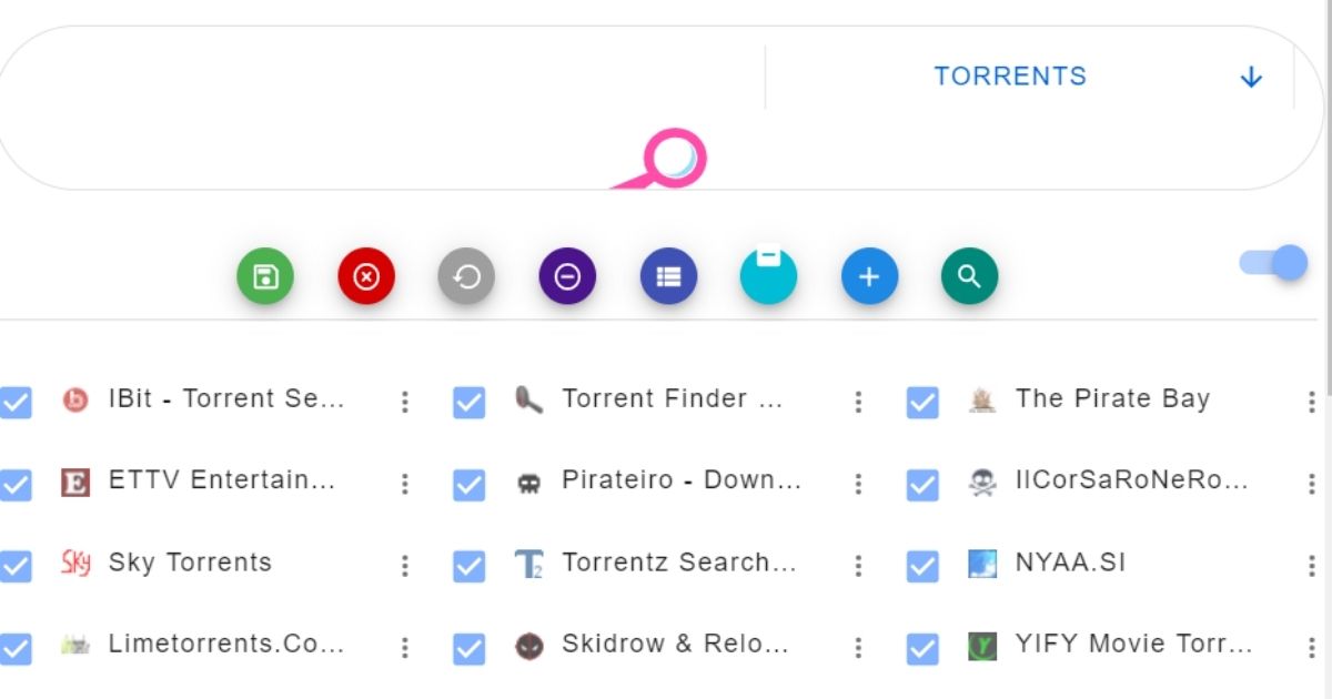 AIO torrent search engine sites