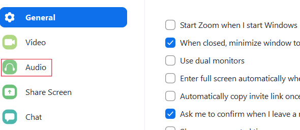 How to automatically mute your mic in zoom meetings Audio