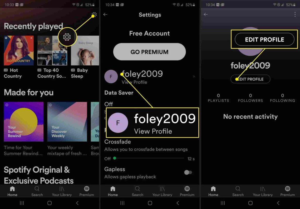 Change Display Name part 1_Change Username and Display Name in Spotify