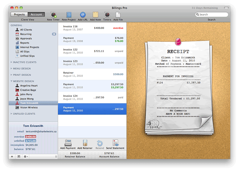 Billings pro_7 Must-Used Mac Apps for Your Business Productivity