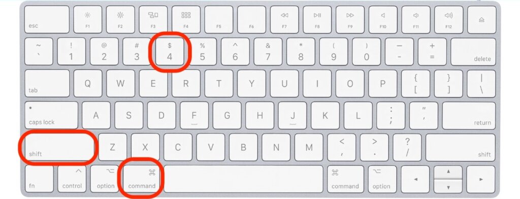 macbook screenshot shortcut key