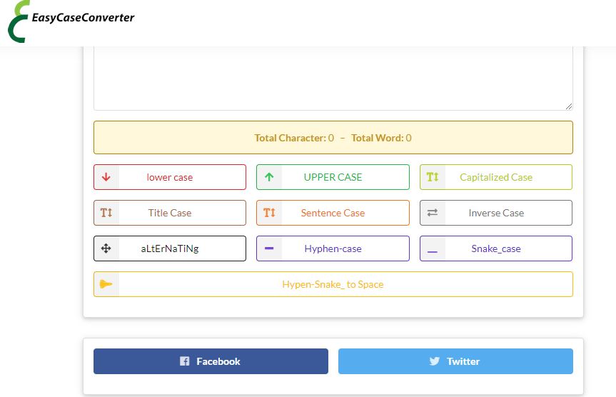 Easy case converter_Online Case Converter Tools