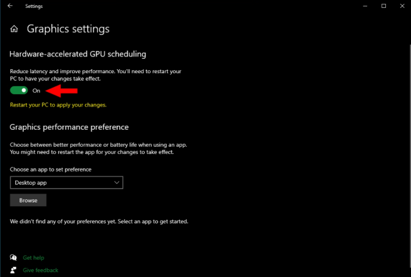 How To Use New GPU Scheduling Feature In Windows 10? 6